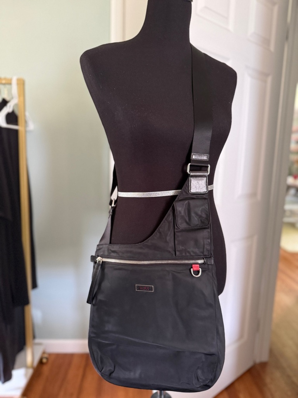 Tumi crossbody bag black